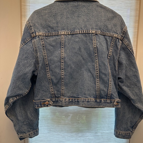 Jacob & Lazer vintage cropped jean jacket - Picture 3 of 3